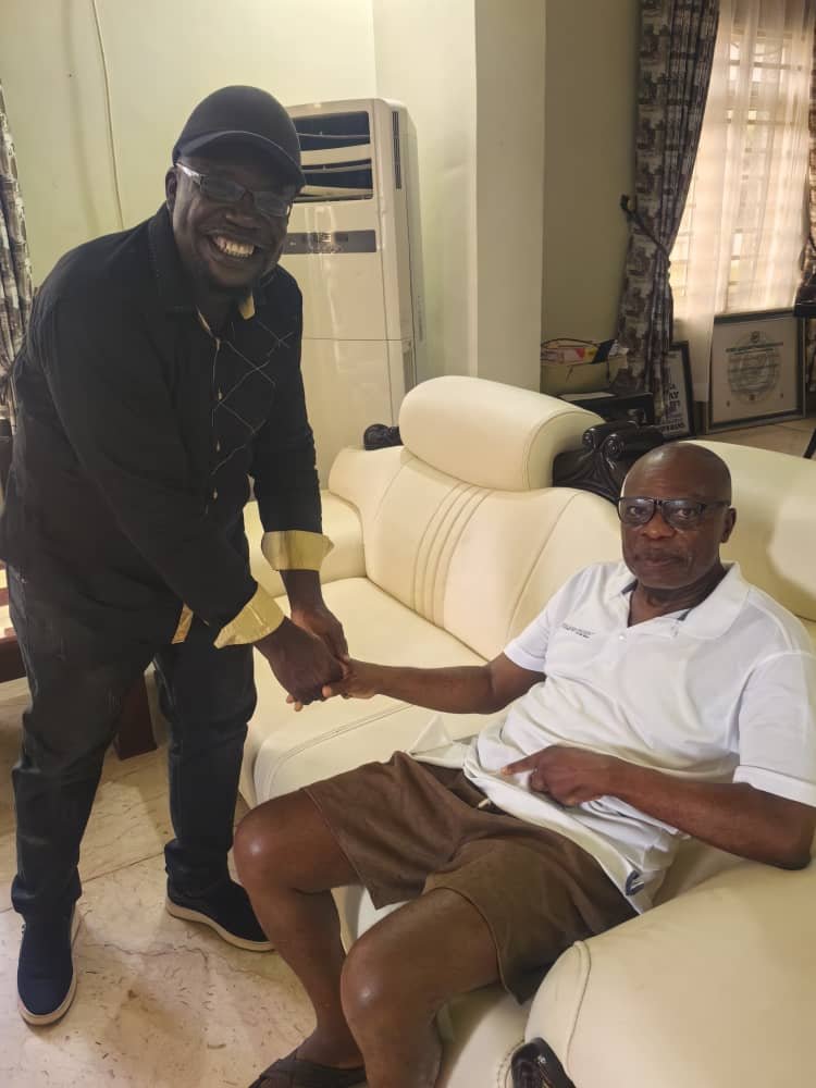 Visit to Unq. C.H. Aneke in Enugu